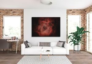 Rosette Nebula in Colour